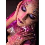 JEL FORM GLITTER KALICI MAKYAJ SİMİ (MOR)