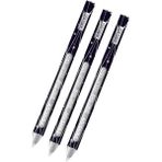 Jel Kalem Gümüş 1.0 mm 3 Adet Gümüş Renk Jel Kalem Silver Gri Mürekkepli Gel Kalem Zarf Davetiye Kalemi