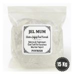 Jel Mum 15 Kg - (Şeffaf Mum)