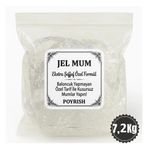 Jel Mum 7,5 Kg - (Şeffaf Mum)