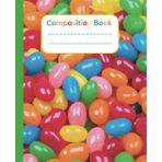 Jelly Bean Composition Notebook: Fun & Colorful College Ruled Notebook for School, Work, and Journaling: Cute 7.5 x 9.25 Inch College Ruled Notebook | Perfect for Students, Writers, and Everyday Notes