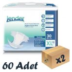 Jender 60 Adet XL Belbantlı Hasta Bezi
