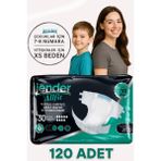 Jender Bel Bantlı Hasta Bezi Xs 30'lu x 4 Adet - Standart - Çok Renkli