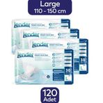 Jender Belbantlı Hasta Bezi Büyük Boy - Large 120 Adet 4 Paket - L