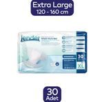 Jender Belbantlı Xlarge 30 Adet Beyaz Hasta Bezi