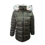 Jenerik J01804 Cocuk Kiz Sisme Dolum Kapusonlu Mont