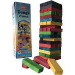 Jenga Denge Oyunu Renkli 54 Parça