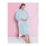 JENİKA Kadın Hamile İnce Dantel Açılabilir detaylı 2 li Pijama Takımı