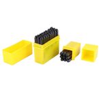 Jenngaoo 36 Adet 4 mm Karbon Çelik Punch Harf ve Numara Damga Seti, Alfabe A-Z ve Number 0-9 ve Kutulu Sembol Punch Kiti