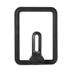Jenngaoo Dikdörtgen Cam Tencere Kapağı, Temperli Cam Kapak Tavalar Yedek Kapak Ev Mutfak Için Isıya Dayanıklı Silikon Jant Ile Evrensel Tencere Kapağı(15 * 18cm)