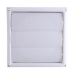 Jenngaoo Havalandırma Izgarası, Plastik Havalandırma Izgara Kapağı 3 Kapaklı Duvar Kanalı, Yan Duvar, Zemin, Tavan için Ağlı (20 x 20 cm)