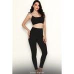 Jenny Daphne Kadın Bambu Uzun Tayt Nefes Alan Yumuşak Dokulu Slim Fit Iç Giyim Ten Renk QEN802