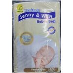 Jenny & Willy No:1 Yenidoğan 40 Adet Bebek Bezi