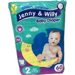 Jenny & Willy No:2 Mini 60 Adet Bebek Bezi