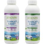 Jenovin Karavan Yat Tekne Tuvalet Wc Kaset Atık Kimyasalı Lavanta - Çam Kokulu 1L