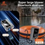 jeqang jp-s161 araç akü takviye + kompresör + powerbank + el feneri - 1 Adet