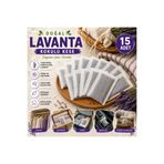 jerdali 15 Adet Dolu Lavanta Kesesi - Dolap Çekmece Küçük Alanlar İçin Doğal Ekonomik Koku Poşetleri Toplam 60 gr Lavanta içerir