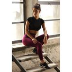 Jerf Pine Yüksek Bel & Toparlayıcı Tayt, Mor, M