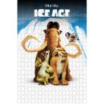 Jeronkarji Ice Age (2002) Film Posterinin 500 Parça Puzzle Yapbozu Sürüm2