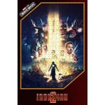 Jeronkarji Iron Man 2 (2010) Film Posterinin 500 Parça Puzzle Yapbozu SÜRÜM10