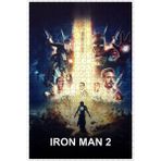 Jeronkarji Iron Man 2 (2010) Film Posterinin 500 Parça Puzzle Yapbozu Sürüm9