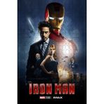 Jeronkarji Iron Man (2008) Film Posterinin 500 Parça Puzzle Yapbozu S46