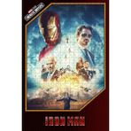 Jeronkarji Iron Man (2008) Film Posterinin 500 Parça Puzzle Yapbozu SÜRÜM10