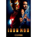 Jeronkarji Iron Man (2008) Film Posterinin 500 Parça Puzzle Yapbozu Sürüm4