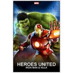Jeronkarji Iron Man & Hulk: Heroes United (2013) Film Posterinin 500 Parça Puzzle Yapbozu