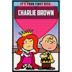 Jeronkarji It's Your First Kiss, Charlie Brown (1977) Film Posterinin 500 Parça Puzzle Yapbozu