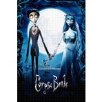 Jeronkarji Ölü Gelin - Corpse Bride (2005) Sürüm2 Film Posterinin 1000 Parça Puzzle Yapbozu JE1P3287457