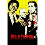 Jeronkarji Pulp Fiction (1994) Film Posterinin 500 Parça Puzzle Yapbozu Sürüm7