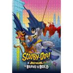 Jeronkarji Scooby-Doo! & Batman: The Brave And The Bold (2018) Film Posterinin 500 Parça Puzzle Yapbozu