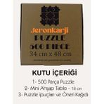 Jeronkarji The Batman (2004) Film Posterinin 500 Parça Puzzle Yapbozu