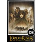 Jeronkarji Yüzüklerin Efendisi: The Fellowship of the Ring 2001 Film Posterinin 1000 Parça Puzzle Yapbozu S16