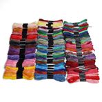 jerss Nakış İpliği Diş İpi Araçları 100 Renk 8209 Çile Çapraz Polyester Pamuk Nakış İpi Kumaş Nakış İpliği Dikiş Dikiş Ve Nakış Aksesuarı İğne Oya Nakış Makinesi İpliği