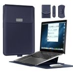 JERX 13 inç Dizüstü Bilgisayar Kılıfı Kılıfı, Stand İşlevli İnce Dizüstü Bilgisayar Taşıma Çantası 2018-2021 MacBook Air 13 M1/ 2016-2021 MacBook Pro 13 M1/ XPS 13"/13"-13.3" Surface Pro X 6 7 8 ile Uyumlu