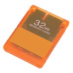 Jerys OPL HD Yükleyici Program Kartı, V1.966 Konsol Hafıza Kartı, Sağlam Kompakt Şeffaf Oyun Konsolu Kılıfı (32MB)