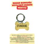 JesPawty Sarı Aynalı Kemik Isimli Kedi Köpek Künyesi ( Kendi Künyeni Tasarla )
