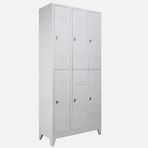 Jessan Metal 6'lı Soyunma Dolabı