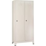 Jessan Ofis Gri Standart 2'li Soyunma Dolabı 79x185x40 cm
