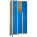 Jessan Ofis Mavi 9'lu Soyunma Dolabı 97x200x37 cm