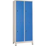 Jessan Ofis Mavi Standart 4'lü Soyunma Dolabı 79x200x40 cm