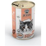 Jessy Somon Balıklı Konserve Kısır Kedi Yaş Mama