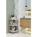 Jest Dekor Konsept ADEN 3 RAFLI BANYO RAFI (BEYAZ)