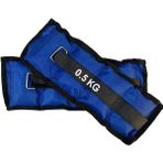 Jet 0.5 kg x 2 Adet El Ayak Ağırlığı Seti Kum Torbası Kas Bilek Güçlendirici Ağırlık 1 Çift - 0,5 kg x 2 Adet - Mavi