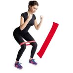 Jet Aerobik Band Pilates Plates Yoga Fitness Squat Çalışma Lastiği Latex Egzersiz Kırmızı
