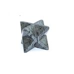 Jet International Güçlü Hematit Büyük 2 inç Merkaba Değerli Taş Devasa A + El Oyması Mineral Dağ Kristali Altar Tanrı Dua Mantra Om Altar Şifalı Kase Yemek Takımı Abah Om Om Altar Om Om Altar Odak Spiritu