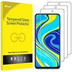JETech Ekran Koruyucu Xiaomi Redmi Note 9S/Note 9 Pro ile Uyumlu, Temperli Cam Film, 3'lü Paket