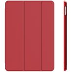 JETech Kılıf iPad 9/8/7 10,2 inç (Model 2021/2020/2019) ile uyumlu, Otomatik Uyanma/Uyuma Koruyucu Kapak (Kırmızı)